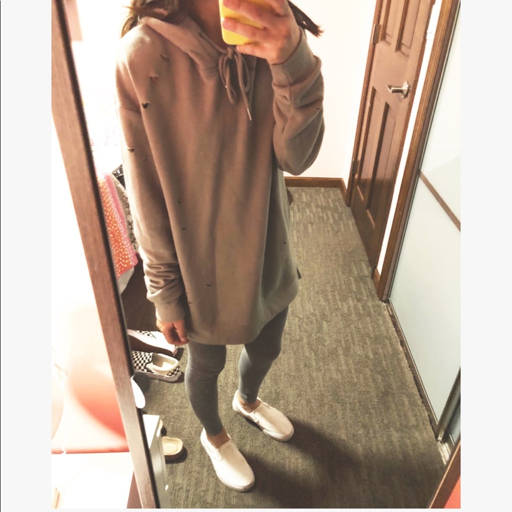 extended hoodie